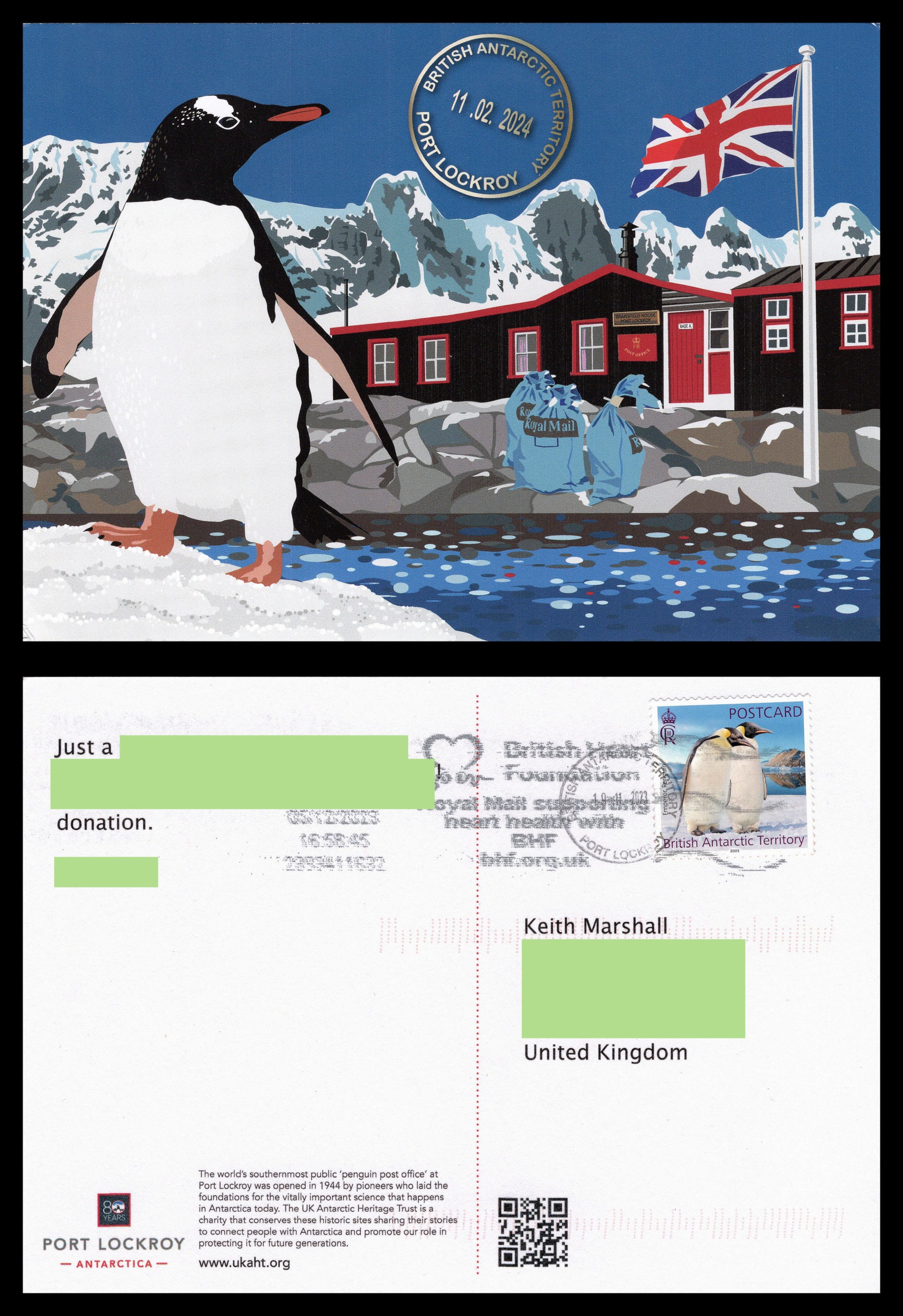 Port Lockroy Postcard