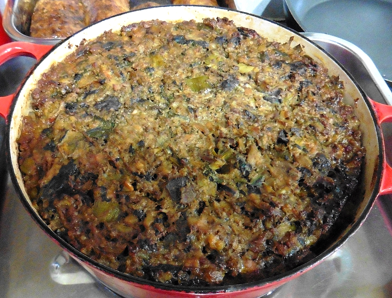 Terrine fresh from the oven