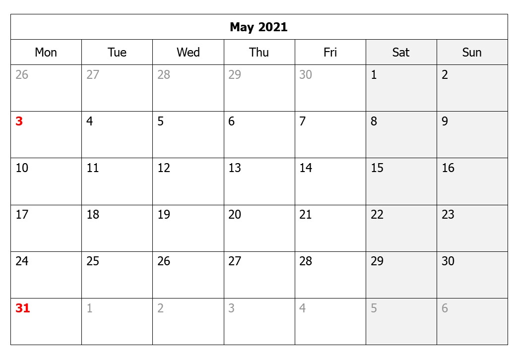 month