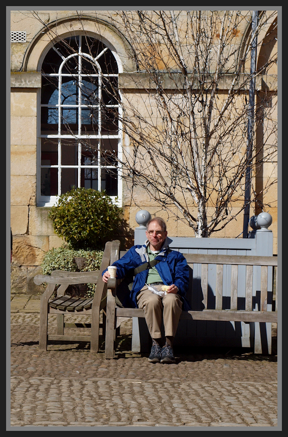 Prof. Henle takes Tea